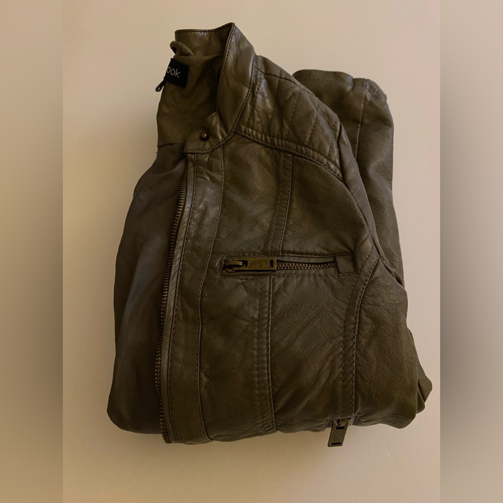 Women’s New Leather Jacket Small.